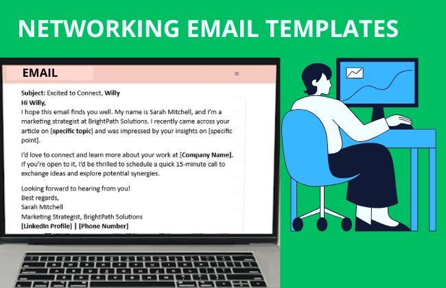 networking email template