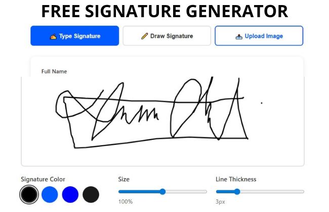 free signature generator